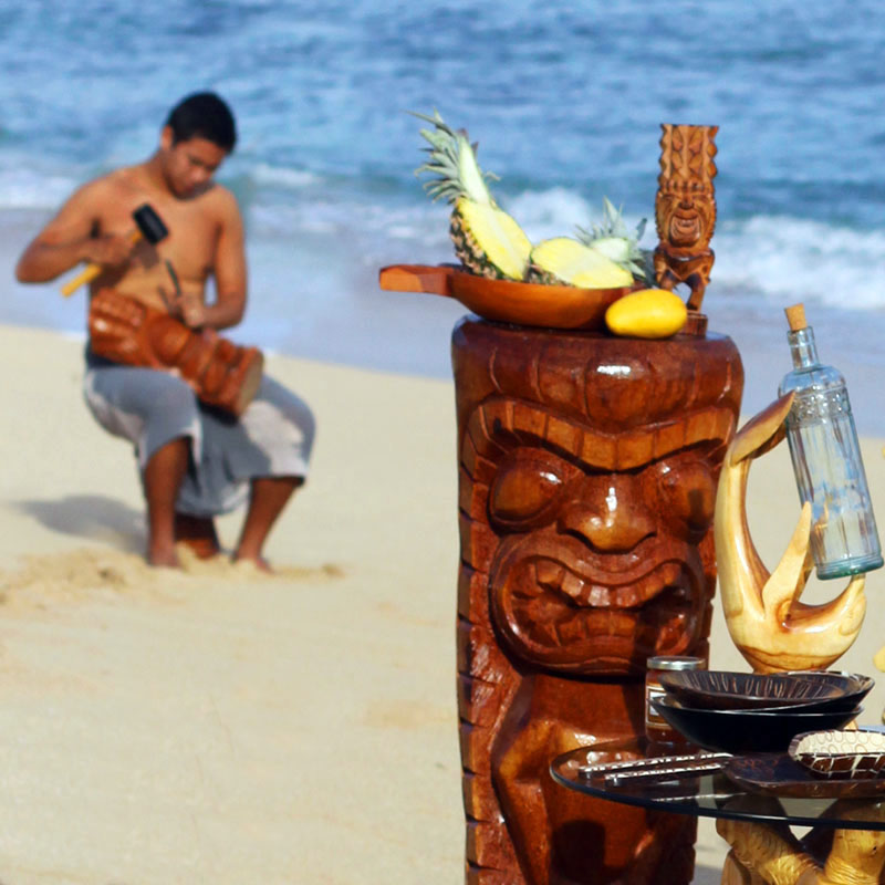 Hand Carved Maui Art